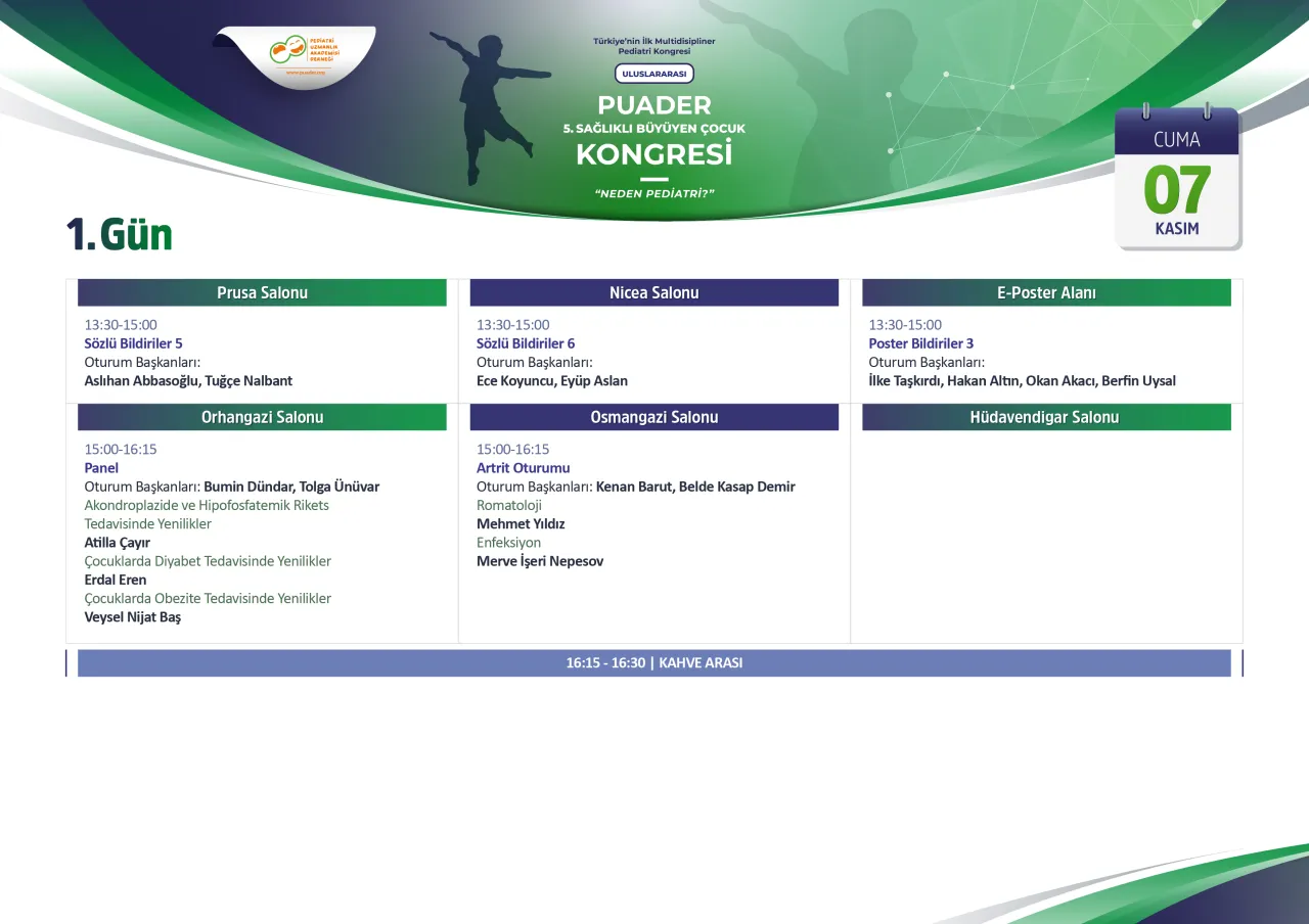 Kongre Programı Görseli