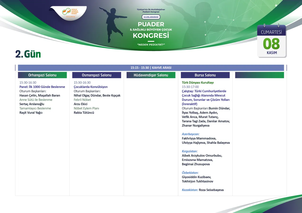 Kongre Programı Görseli